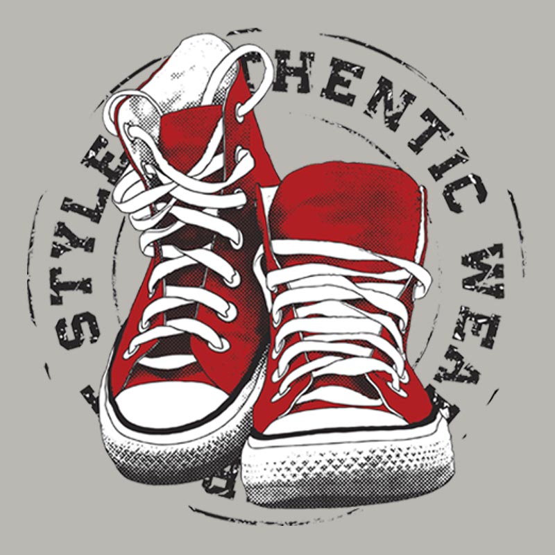 Embroidery Converse - Sepatu bergaya besi Pada Patch applique