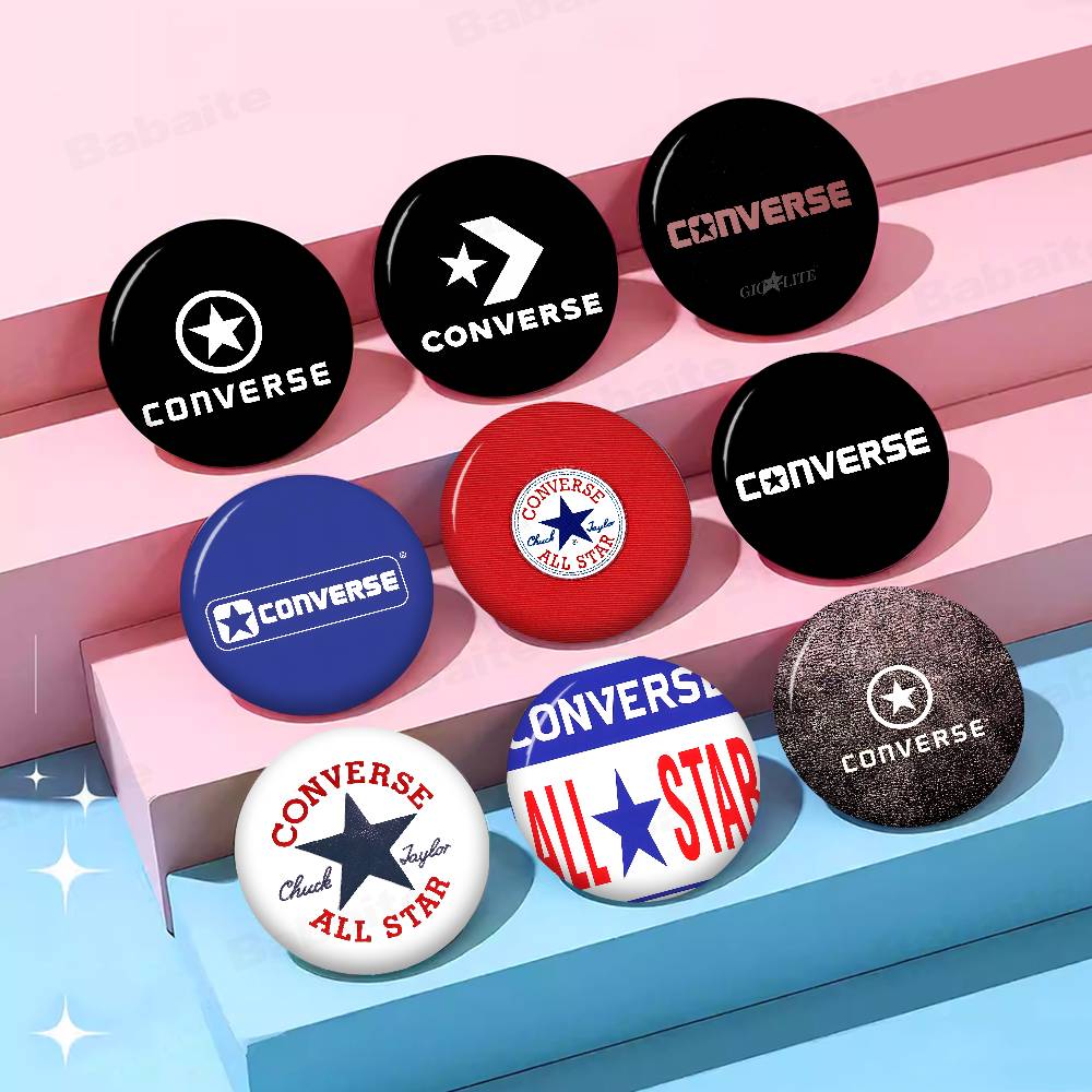 Embroidery Converse - C-CONVERSE Bros Anime Fashion Lucu, Lencana