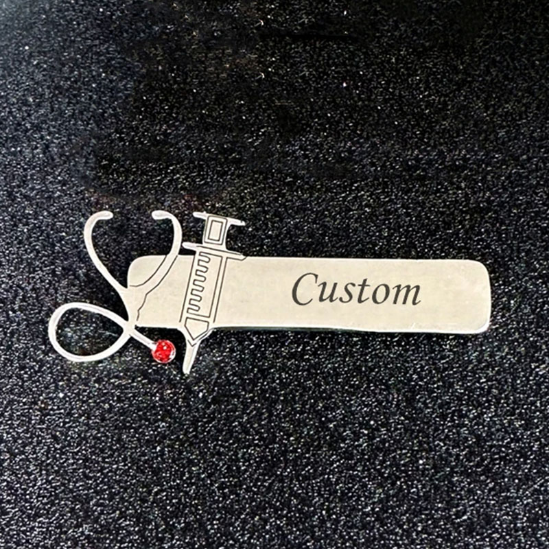 Embroidery Name - WLP mode terkini baja nirkarat terukir