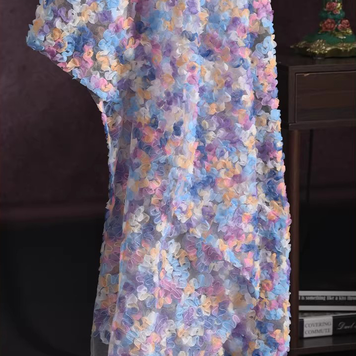 Embroidery Wedding - 1 yard kain kasa baru untuk