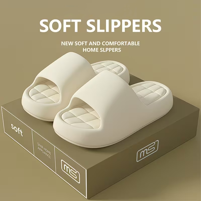 Embroidery Flat Shoes - Sandal Wanita Modis Sol Lembut Tebal