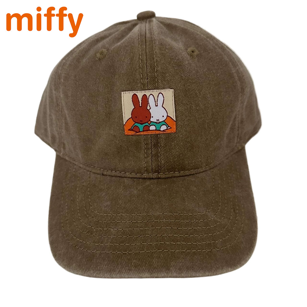 Embroidery Rabbit - Topi Bisbol Lucu Miffy Kawaii Topi