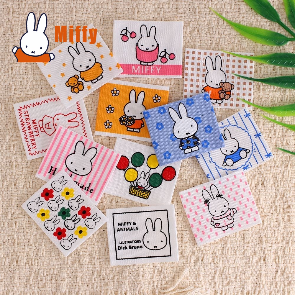 Patch Kain Miffy Kawaii, Patch - Embroidery Rabbit ulasan dan harga