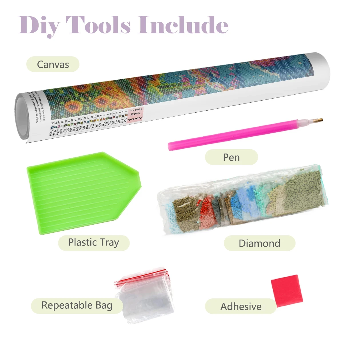 Kit Lukisan Berlian Artis Terk - Embroidery Artist ulasan dan harga