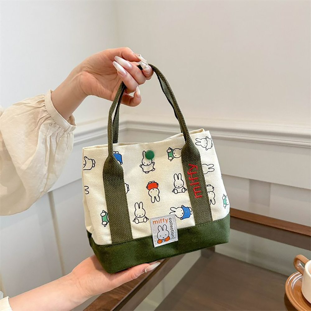 Miffy Tas Tangan Bordir Kanvas - Embroidery Rabbit ulasan dan harga