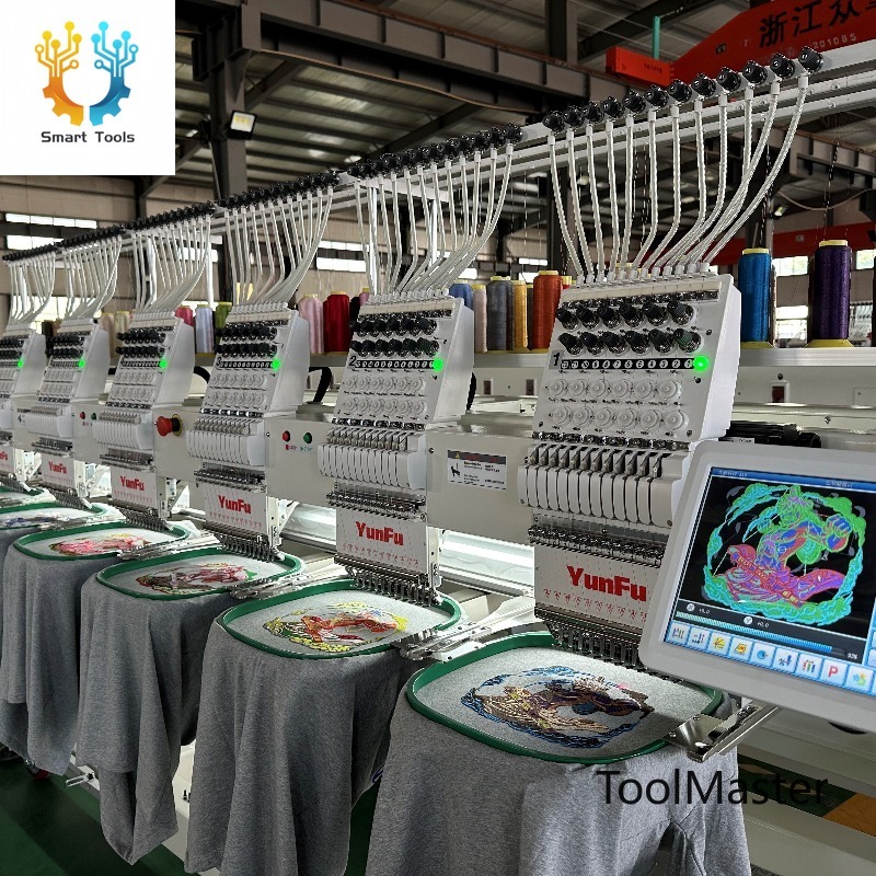 [2026] Mesin Bordir Topi 6 Kep - Embroidery Machine ulasan dan harga