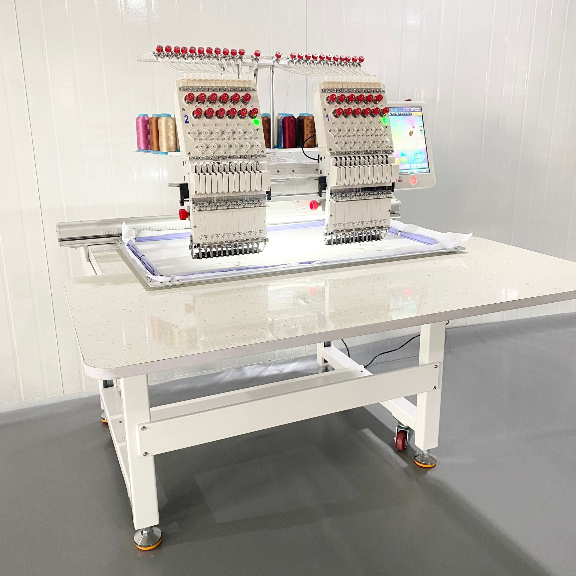 Mesin Bordir Komputerisasi Ber - Embroidery Machine ulasan dan harga