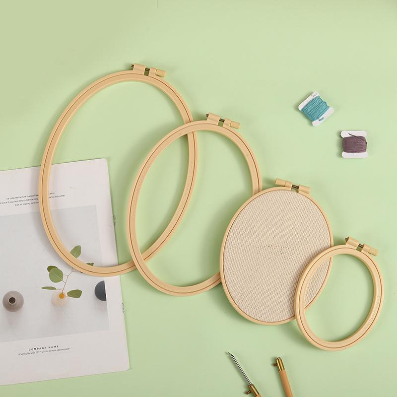 Imitasi bambu plastik Oval kay - Stitch Marker Ring ulasan dan harga