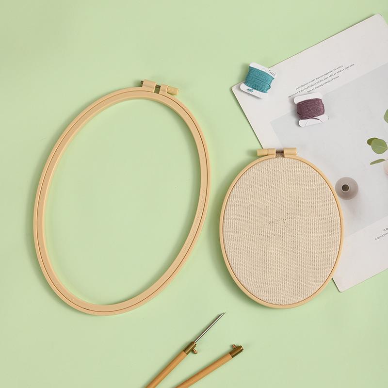 Imitasi bambu plastik Oval kay - Stitch Marker Ring ulasan dan harga