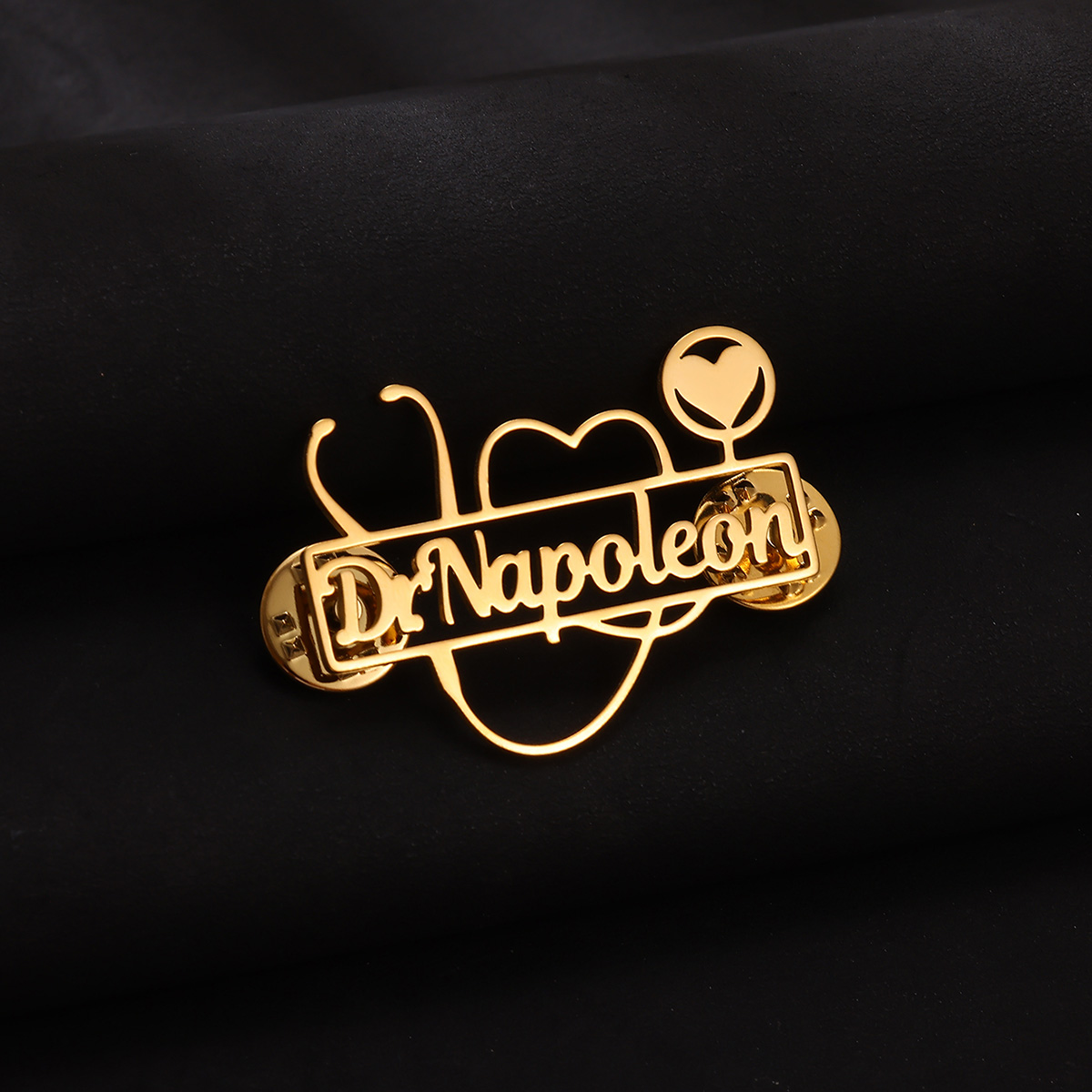 Bros Stetoskop Kustom, Pin Sal - Embroidery Name ulasan dan harga
