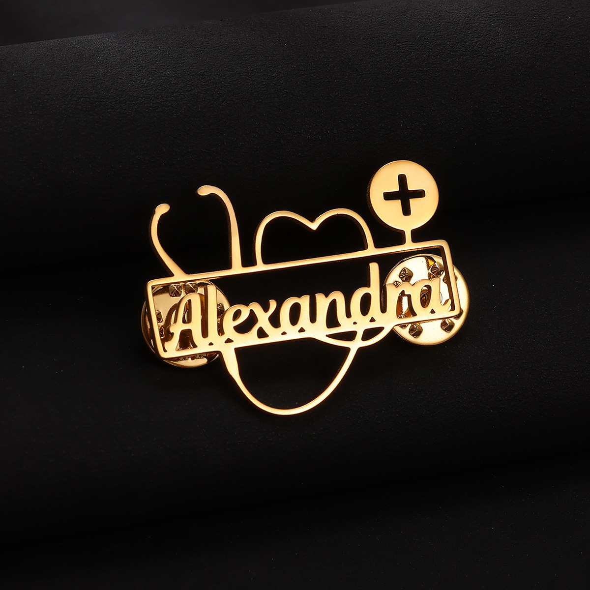 Bros Stetoskop Kustom, Pin Sal - Embroidery Name ulasan dan harga
