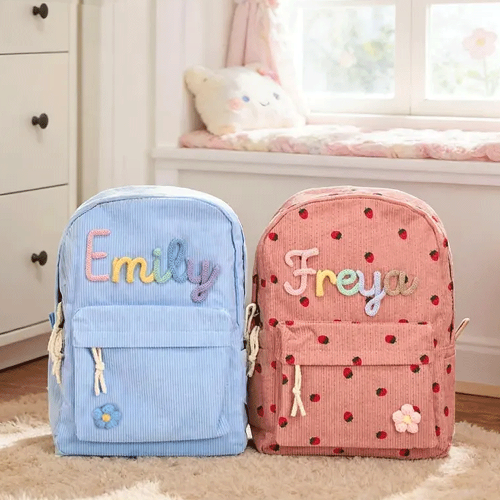 [Custom] Tas Ransel Kembali ke - Embroidery Name ulasan dan harga
