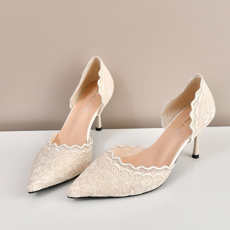 Sepatu Pengantin Wanita Hak Ti - Embroidery Wedding ulasan dan harga