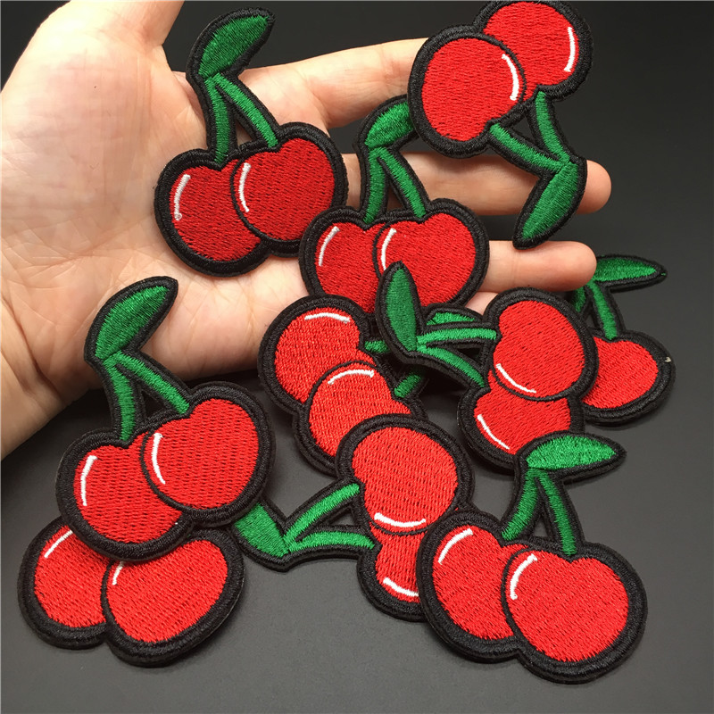 Patch Pakaian Lucu Buah Ceri U - Embroidery Converse ulasan dan harga