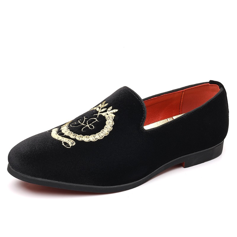 Sepatu Kasual Bordir Kulit Sue - Embroidery Wedding ulasan dan harga