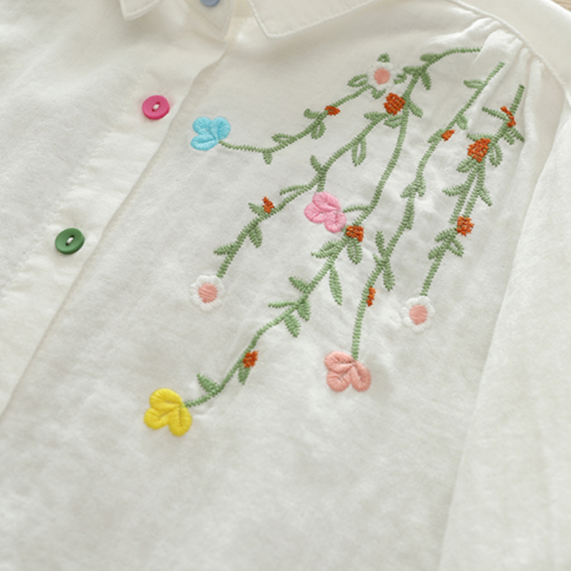 Pakaian Wanita Blusa Lengan Pa - Embroidery Artist ulasan dan harga