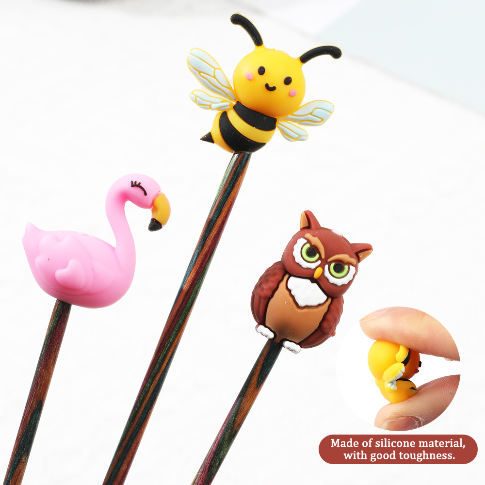 Sumbat Jarum Rajut Pelindung T - Stitch Marker Ring ulasan dan harga