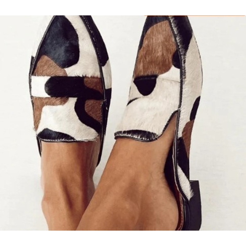 Sepatu Wanita Kasual Motif Kul - Embroidery Flat Shoes ulasan dan harga