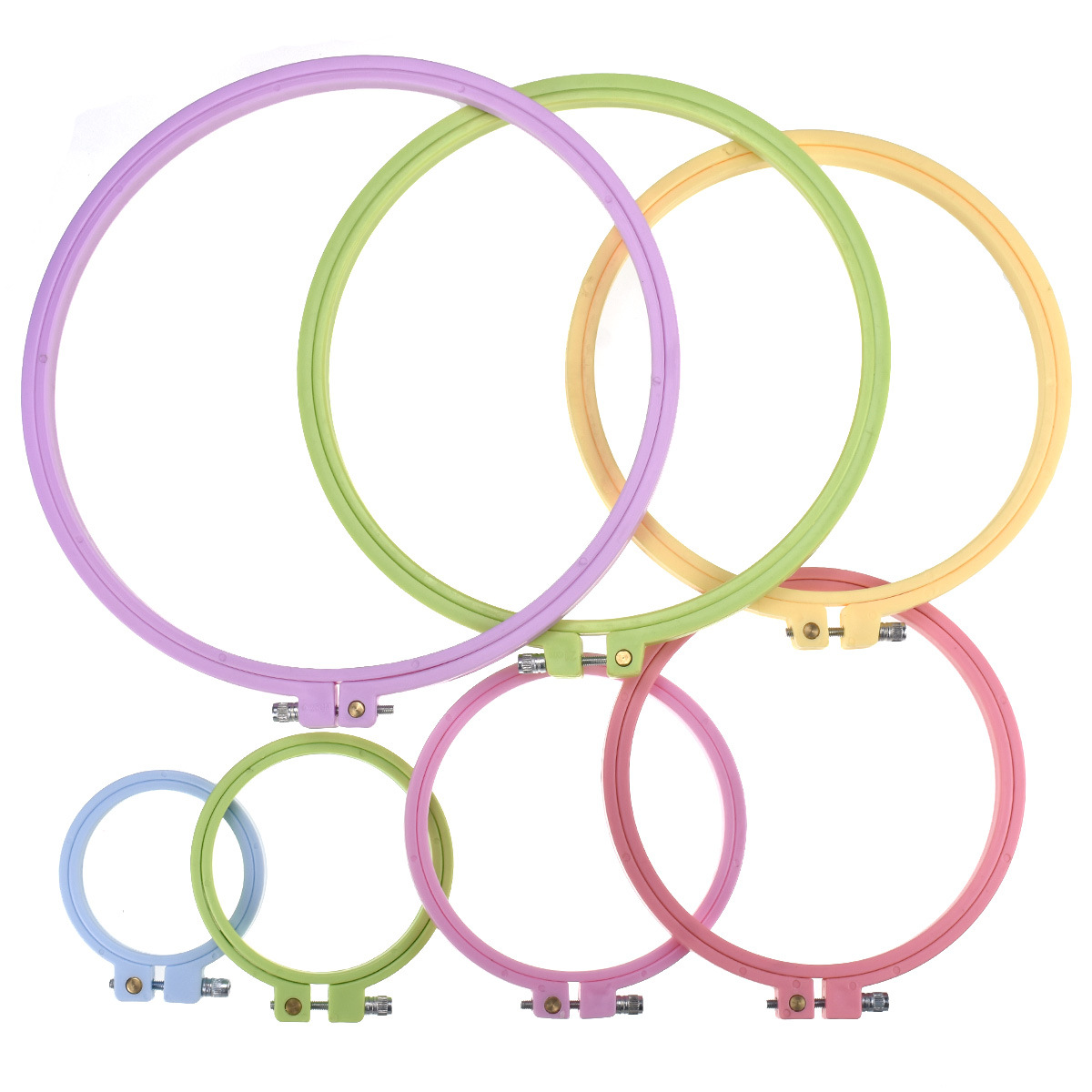 1/7 Buah 7-25Cm Lingkaran Sula - Stitch Marker Ring ulasan dan harga