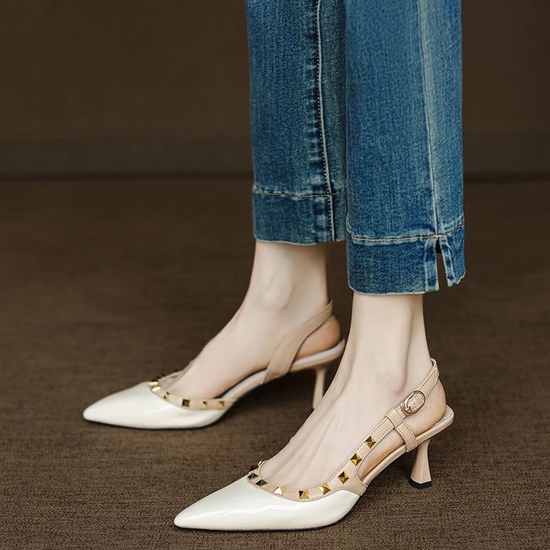Sepatu Mary Jane Gaya Baru 202 - Embroidery Flat Shoes ulasan dan harga