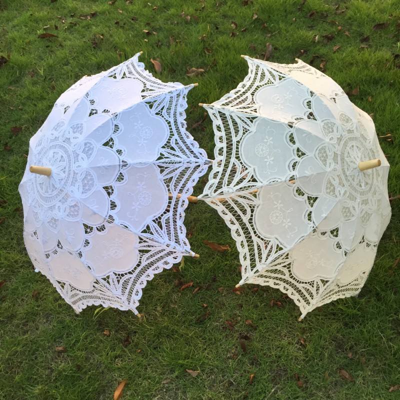 Baru Payung Renda Antik Buatan - Embroidery Wedding ulasan dan harga