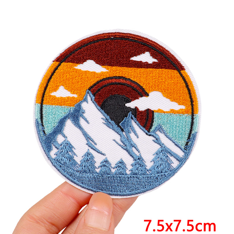 Patch berkemah/petualangan On  - Embroidery Converse ulasan dan harga