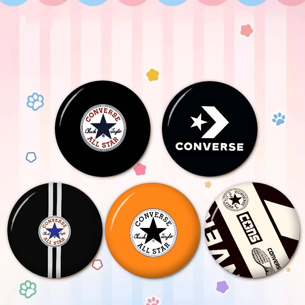 C-CONVERSE Pin Kancing Lembut  - Embroidery Converse ulasan dan harga