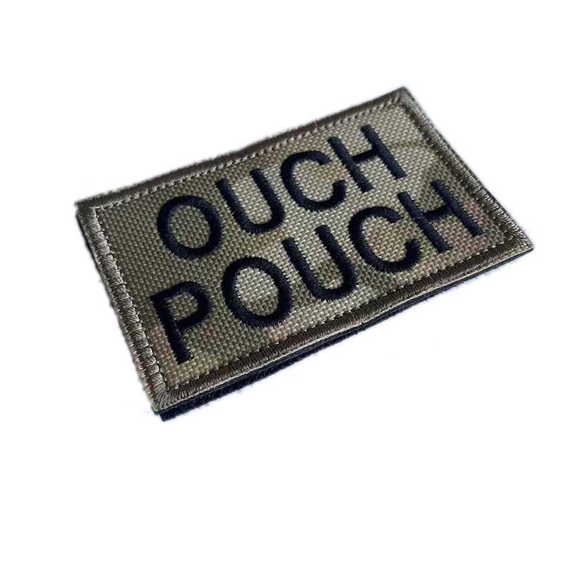 8*5CM OUCH POUCH / Patch Huruf - Embroidery Backpack Kit ulasan dan harga
