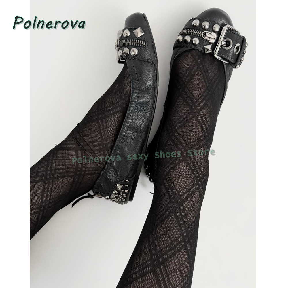 Sepatu Mary Jane dengan Gesper - Embroidery Flat Shoes ulasan dan harga
