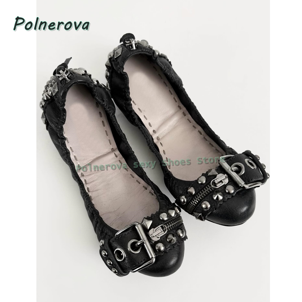 Sepatu Mary Jane dengan Gesper - Embroidery Flat Shoes ulasan dan harga