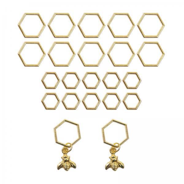 2x Penanda Jahitan Cincin Univ - Stitch Marker Ring ulasan dan harga