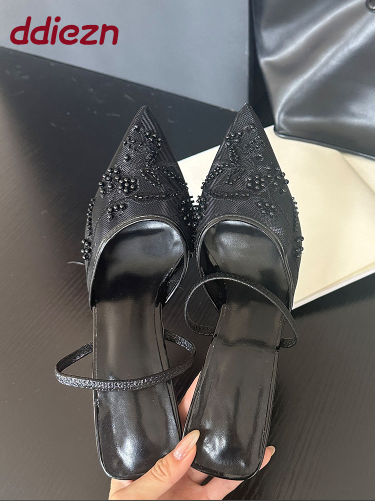 Sepatu Hak Tinggi Wanita Bordi - Embroidery Wedding ulasan dan harga