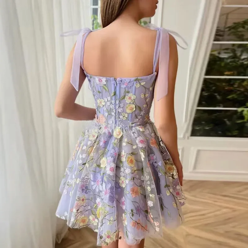 Gaun Wanita Gaun Selempang Sek - Embroidery Zara ulasan dan harga