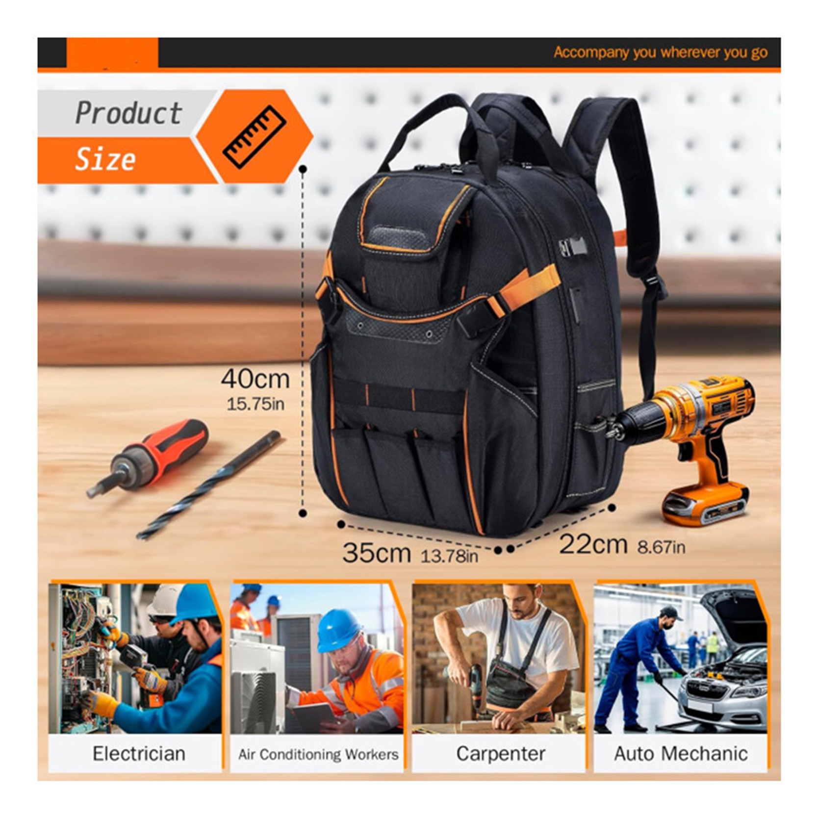 Tas Ransel Tahan Aus Tebal Tah - Embroidery Backpack Kit ulasan dan harga