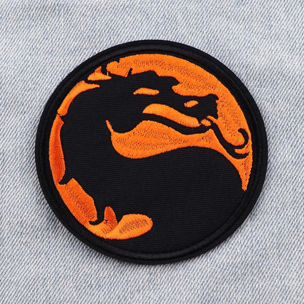 Patch bordir naga Patch kartun - Embroidery Converse ulasan dan harga