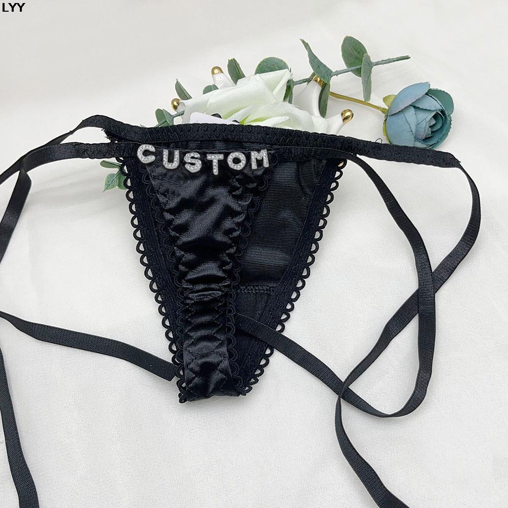 Set Bra Segitiga dan G-string  - Embroidery Name ulasan dan harga