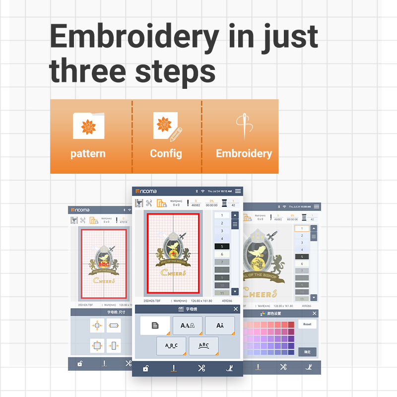 Mesin Bordir Komputerisasi Rum - Embroidery Machine ulasan dan harga